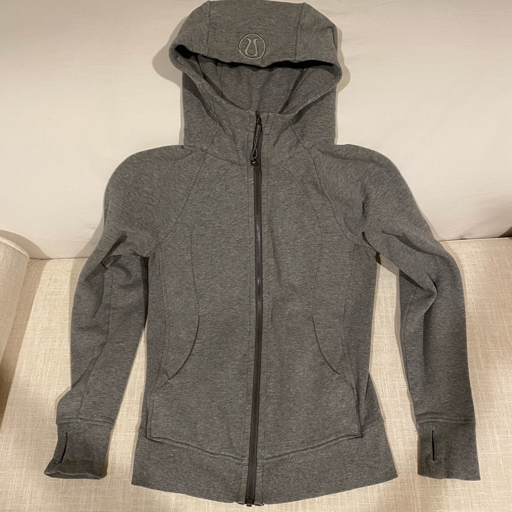 Lululemon scuba hoodie grey 4